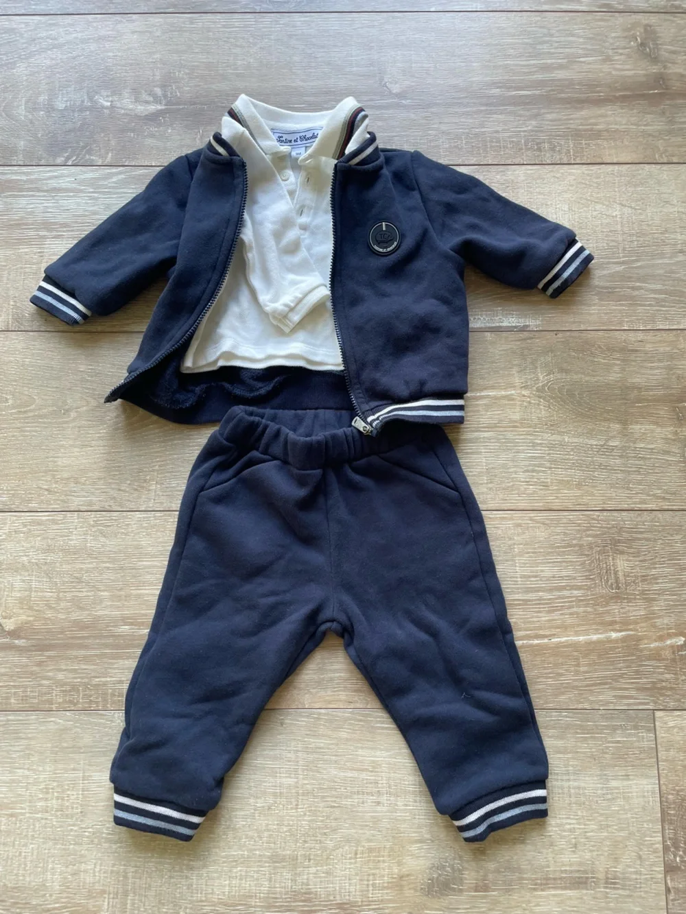Tartine et Chocolat Navy Sweatpants for baby boy